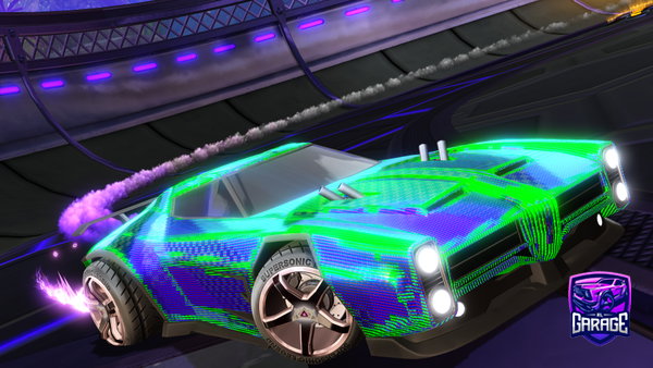 A Rocket League car design from Pada310
