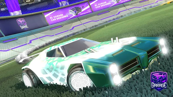 A Rocket League car design from Imthegrts