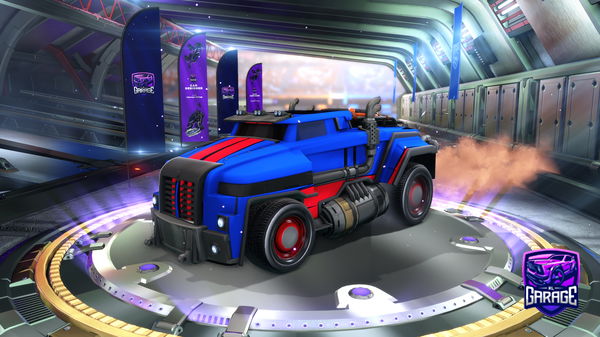 A Rocket League car design from Force_Field121