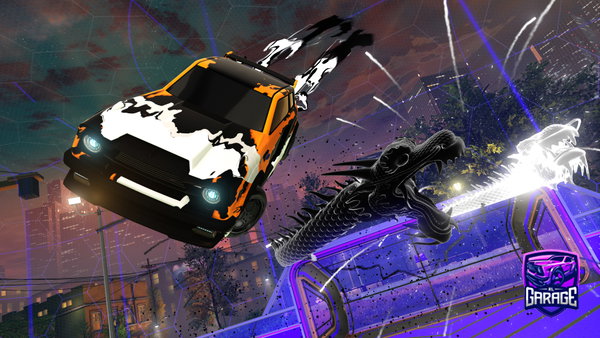 A Rocket League car design from ToxicWaste1876