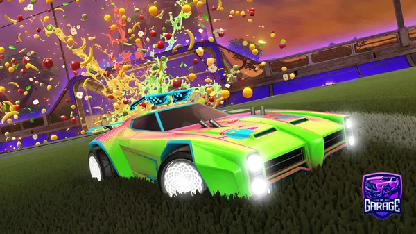 A Rocket League car design from Slashyboi