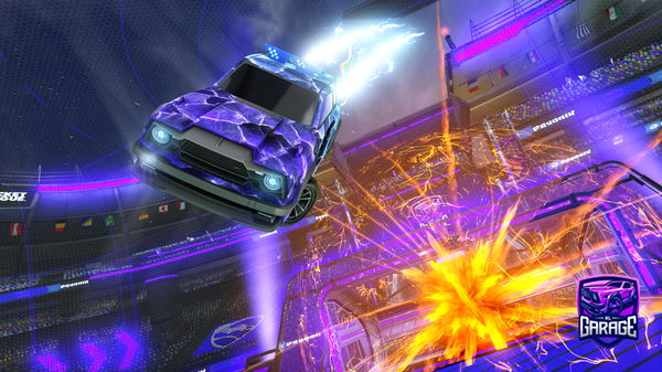 A Rocket League car design from YSGAMING13