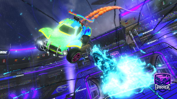 A Rocket League car design from qlat2