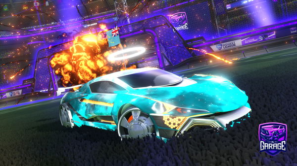 A Rocket League car design from UppedHealer8521