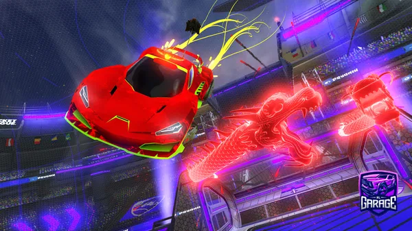 A Rocket League car design from Ambush2014