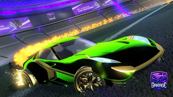 A Rocket League car design from drft_rl