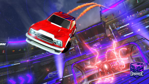 A Rocket League car design from bahaaxq