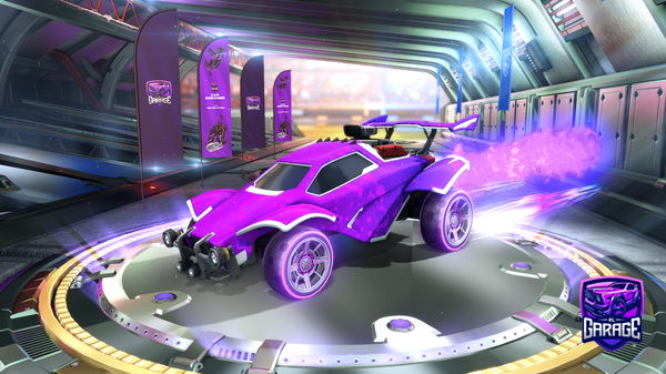 A Rocket League car design from Ipad28