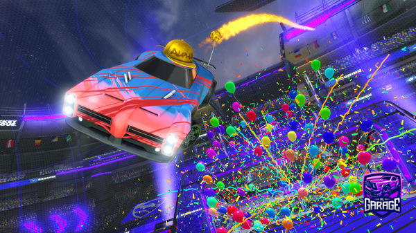 A Rocket League car design from dmoneylol7