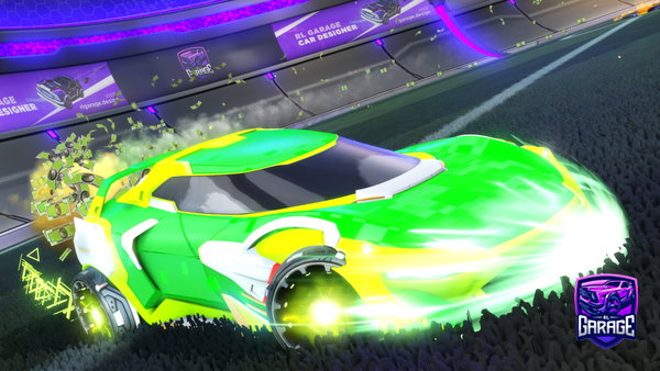 A Rocket League car design from Subreme10