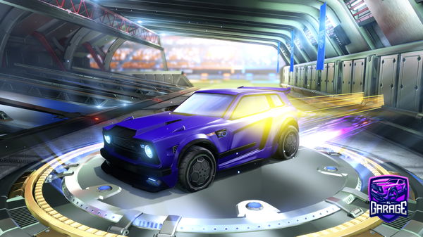 A Rocket League car design from rudysin