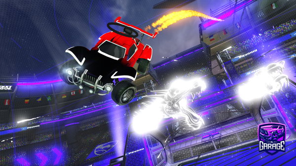 A Rocket League car design from husky-guard9