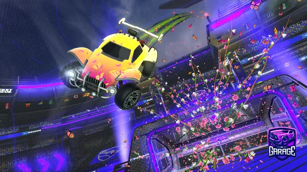 A Rocket League car design from UNMassivE