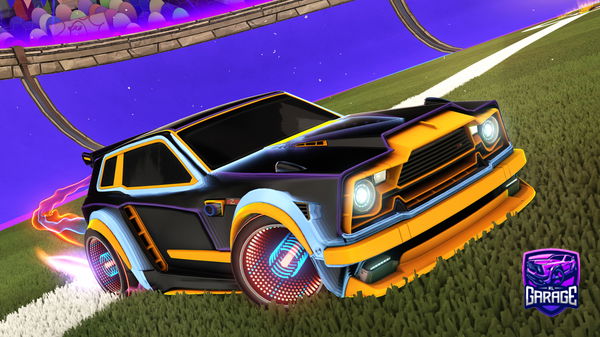 A Rocket League car design from Moldy_King_420