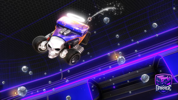 A Rocket League car design from GameFloppy