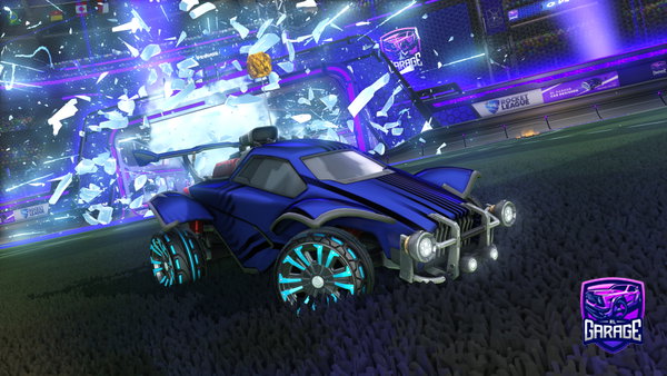A Rocket League car design from SY_playing