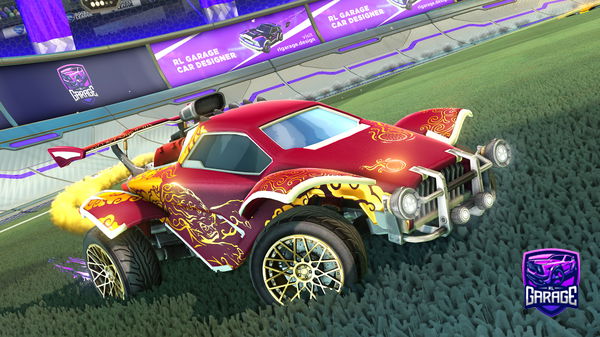 A Rocket League car design from kkJuninn