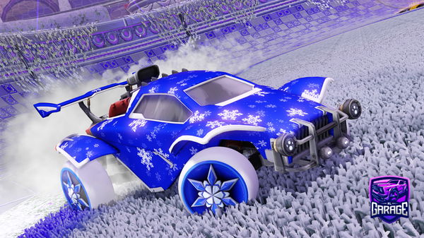 A Rocket League car design from Capybara_RL