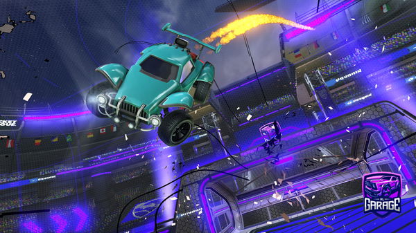 A Rocket League car design from Killrxece