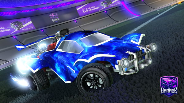 A Rocket League car design from tikoo
