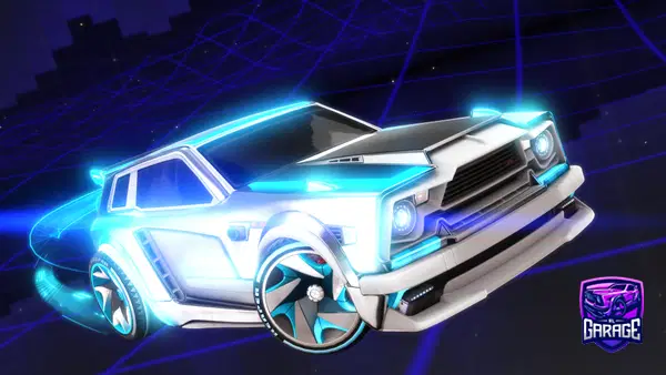 A Rocket League car design from SpiralFN