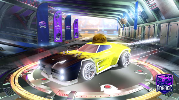 A Rocket League car design from Gasmann