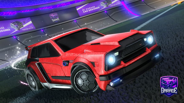 A Rocket League car design from Comet_NL