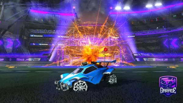 A Rocket League car design from Euq