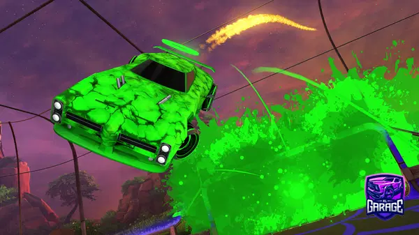 A Rocket League car design from Furryyy