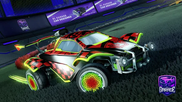 A Rocket League car design from OneMoreBuyer