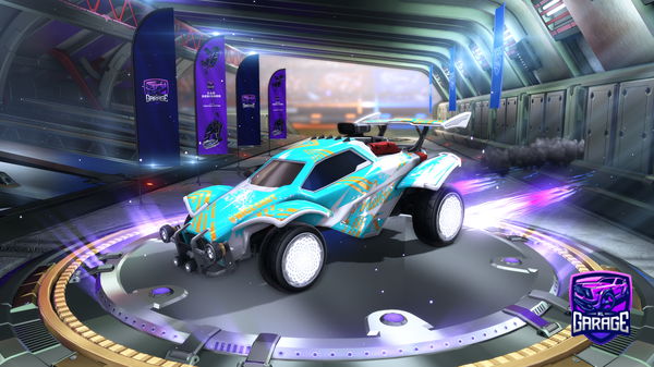 A Rocket League car design from XxrayoxX