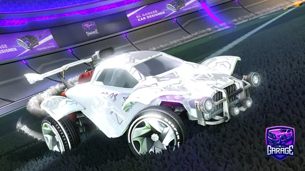 A Rocket League car design from HRY_1015