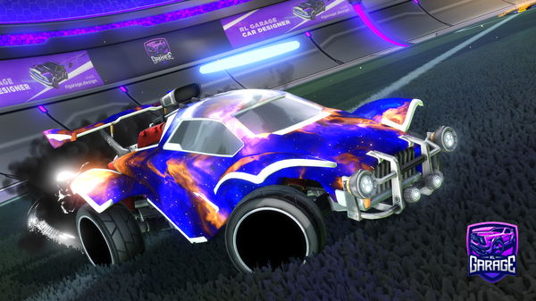 A Rocket League car design from KoiKing7