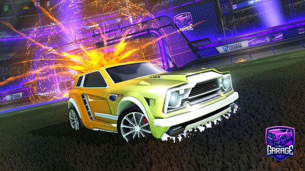 A Rocket League car design from ApX9587