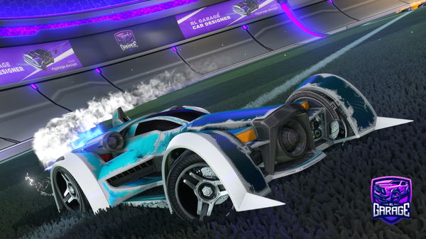 A Rocket League car design from Math1212