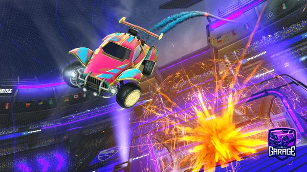 A Rocket League car design from RLFan1984