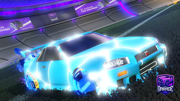 A Rocket League car design from GmdFlame_