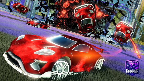 A Rocket League car design from AkanoBR