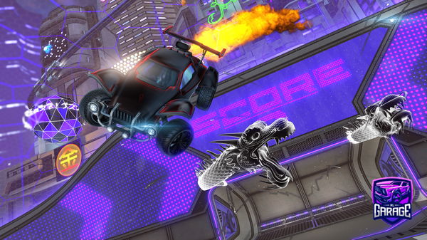 A Rocket League car design from WhoseJay