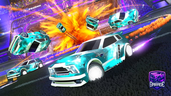 A Rocket League car design from mahmoud55