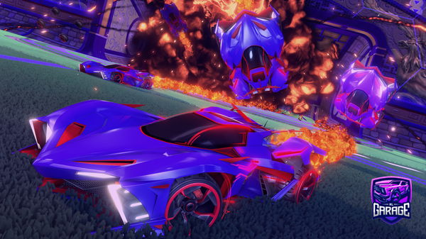 A Rocket League car design from pepitodu70