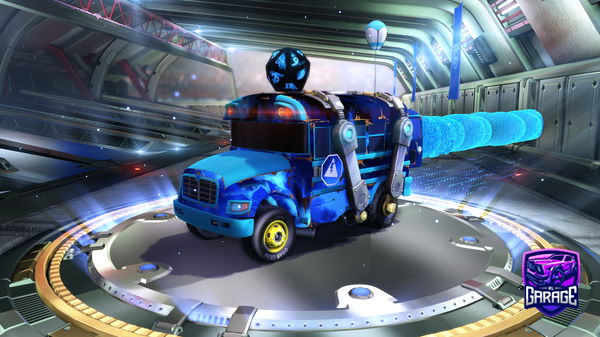 A Rocket League car design from Binaryman4231