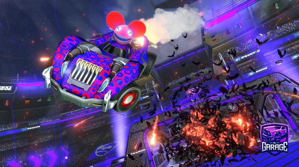 A Rocket League car design from Thjuno