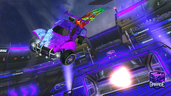 A Rocket League car design from Mjgoeke