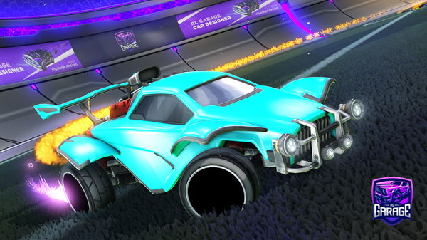 A Rocket League car design from luke0908