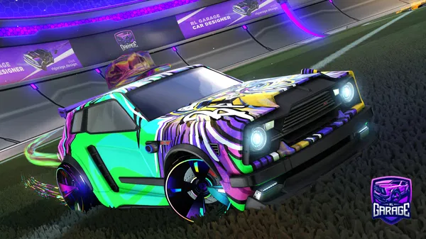 A Rocket League car design from SuperMommy