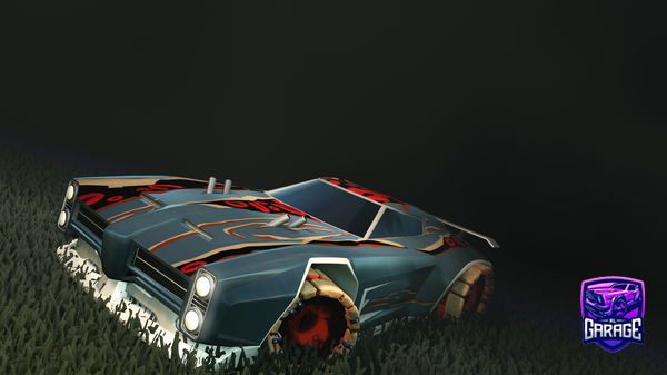 A Rocket League car design from zaddation