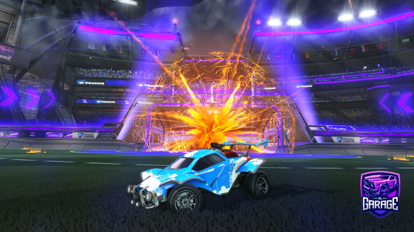 A Rocket League car design from duckyinsoup