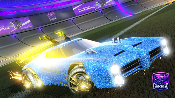 A Rocket League car design from Syniox03