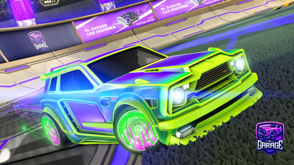 A Rocket League car design from dakyyy